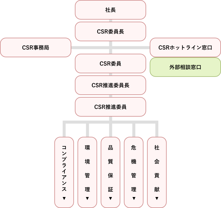 CSR体制図